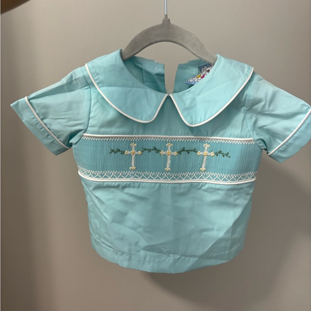 Cross Smocked Matching Set